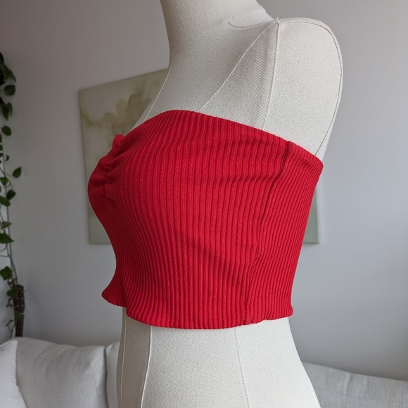 Wilfred Ribbed Tube Top - Picture 8 of 9